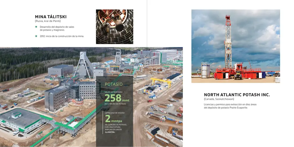 Página 7: NORTH ATLANTIC POTASH INC. (Canadá, Saskatchewan) Licencias y permiso para extracción en diez áreas del depósi