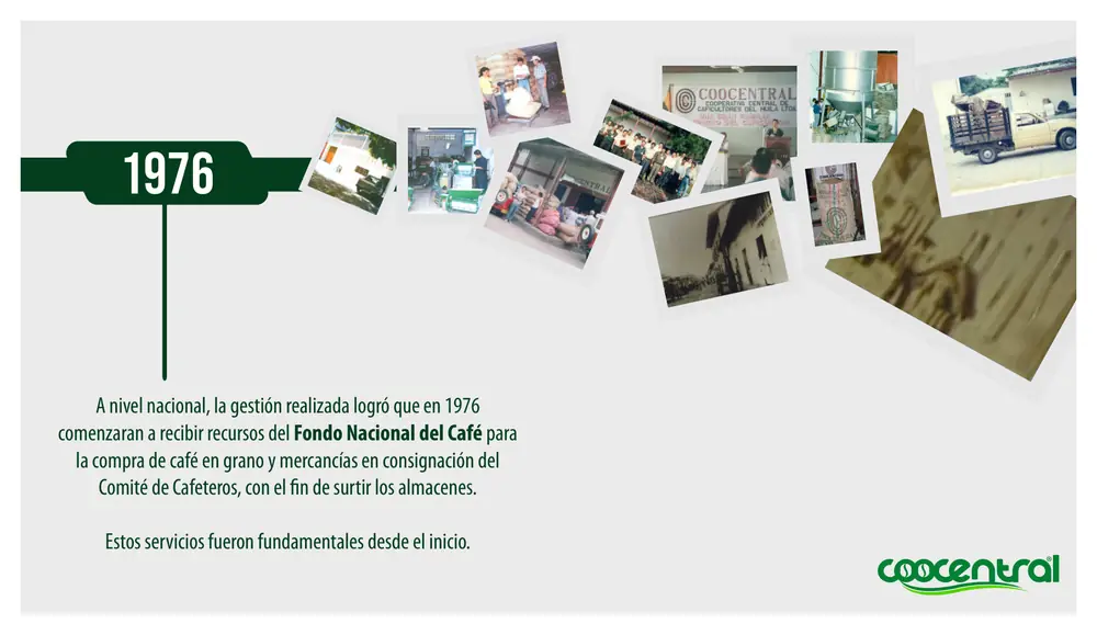 Página 9: A nivel nacional, la gestión realizada logró que en 1976 comenzaran a recibir recursos del Fondo Nacional del 