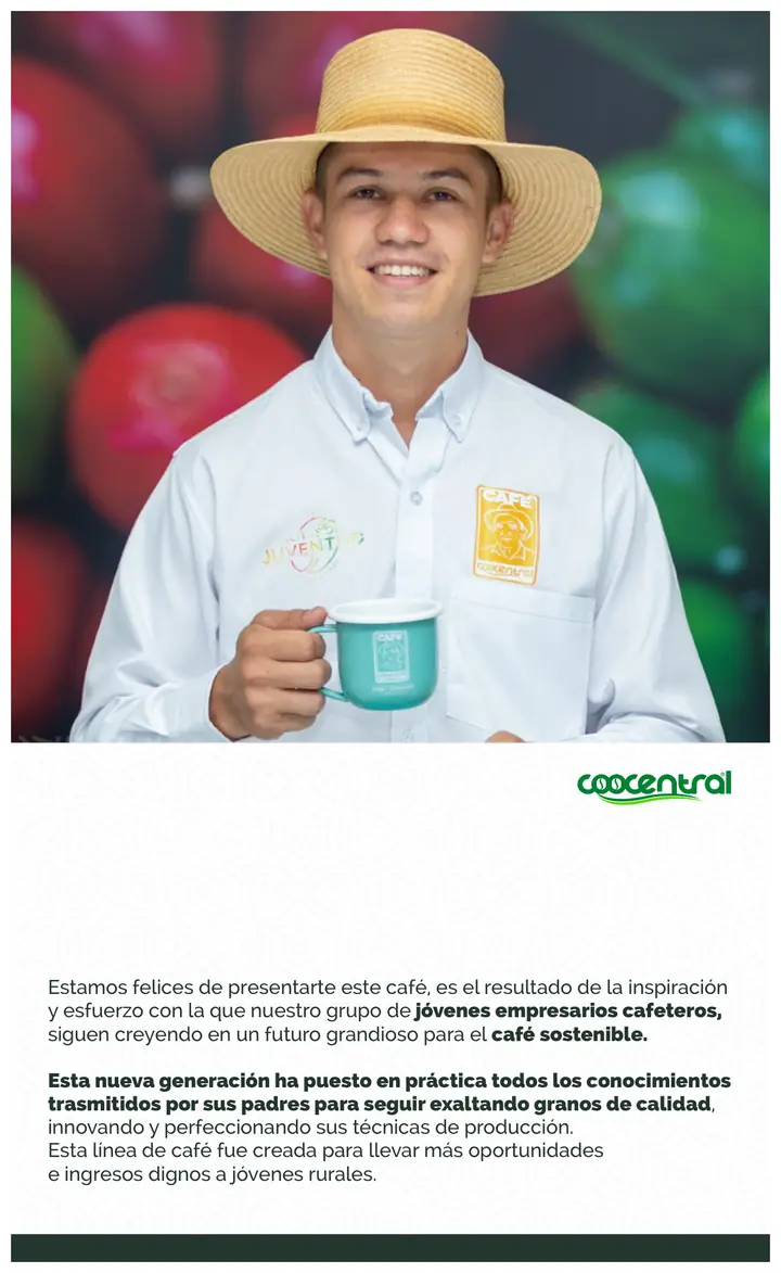 Página 10: Estamos felices de presentarte este café, es el resultado de la inspiración y esfuerzo con la que nuestro grup